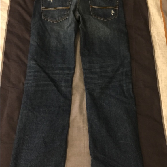 Abercrombie & Fitch Distressed Straight Leg Jeans - Picture 3 of 5